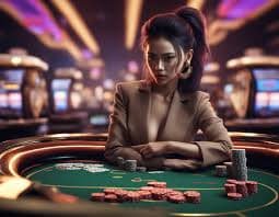 lentera4d login app interface showing live blackjack table and mobile menu on smartphone screen